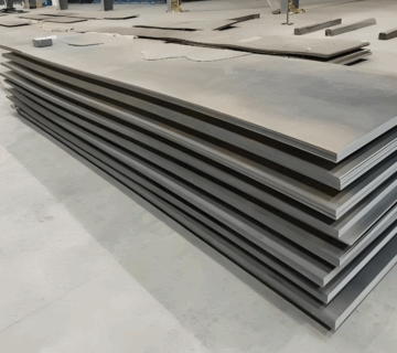 Placa de acero ar500 de 1/4 pulgada de grosor