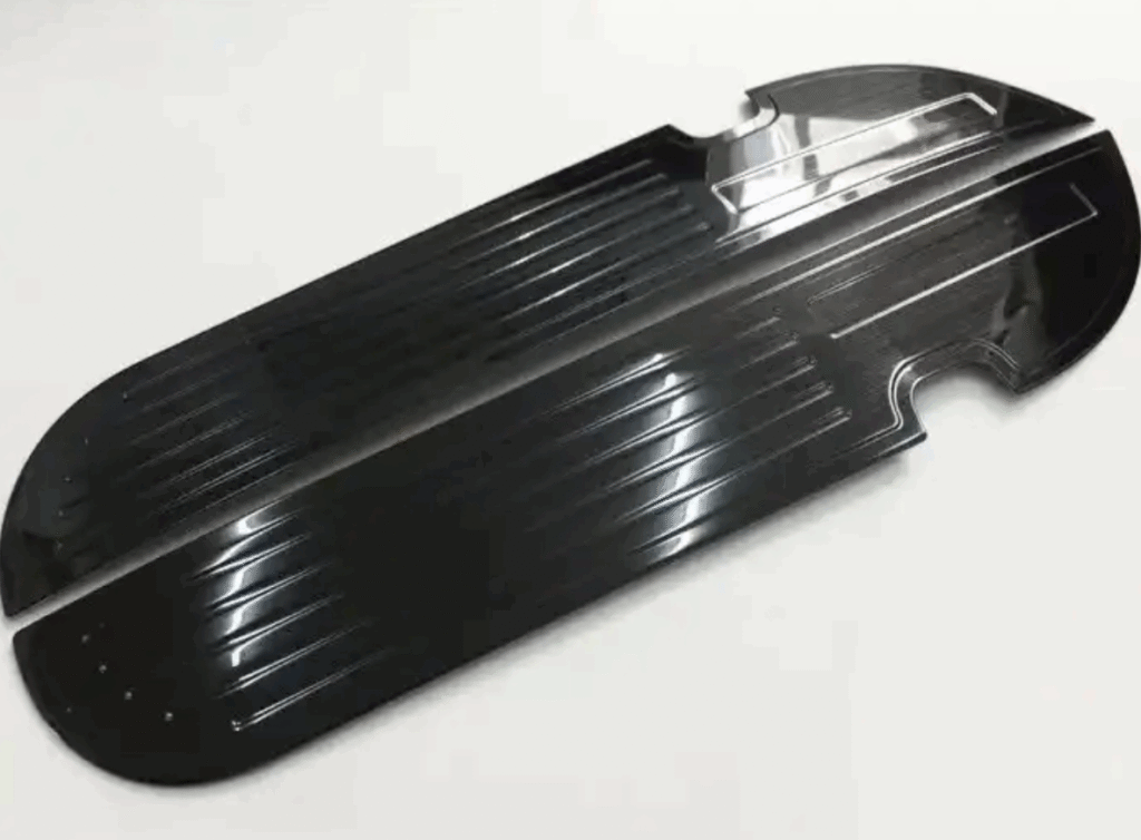 Stainless steel kick plate