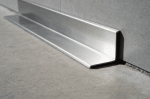 Stainless steel kick plate