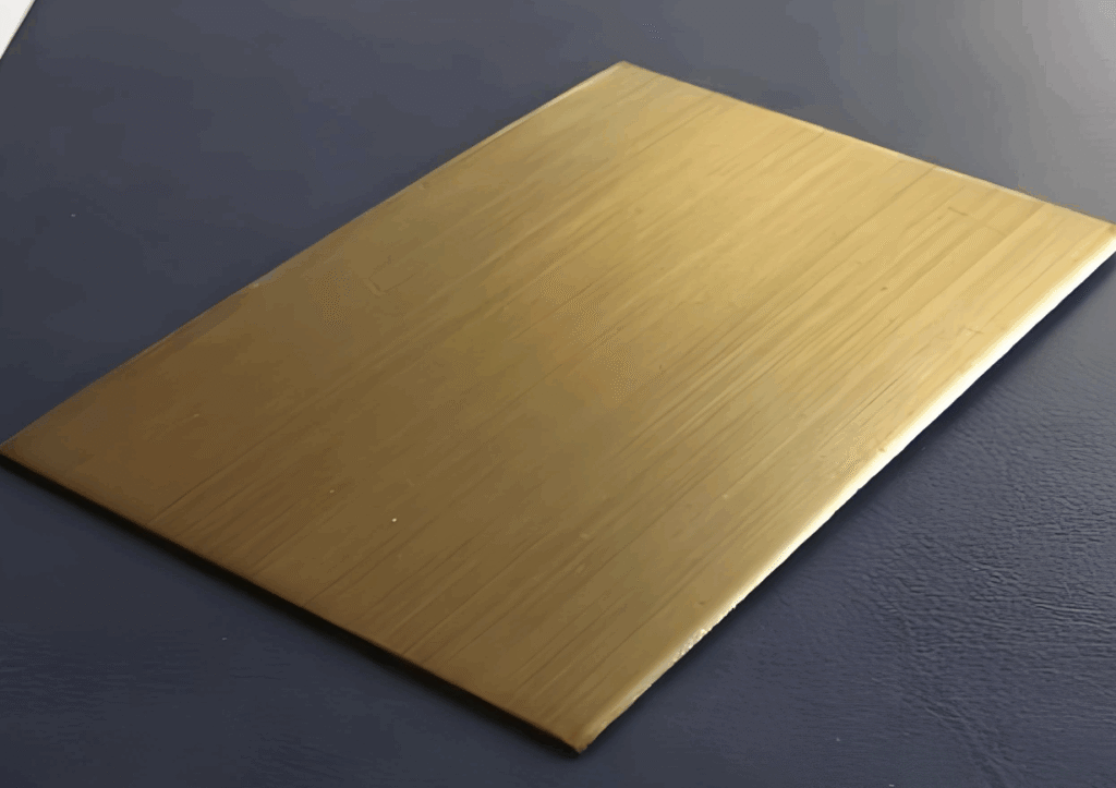 Vat goudgeplateerde vlekvrye staal roes?