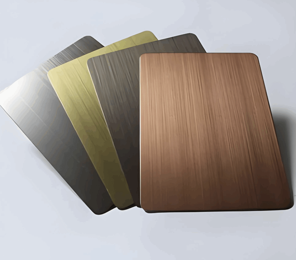 Vat goudgeplateerde vlekvrye staal roes?