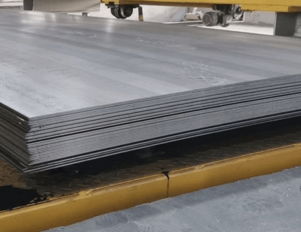 Placas de acero de nivel 4