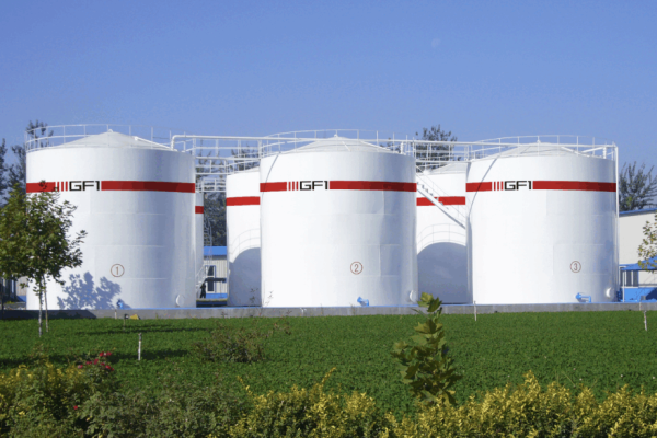 Petrochemical storage tank